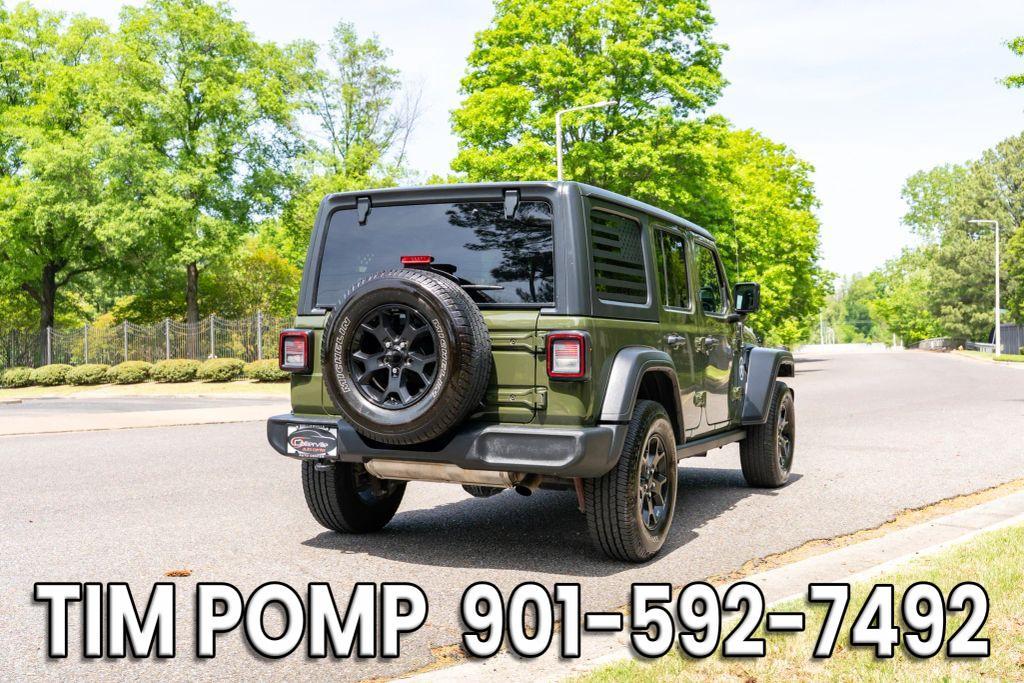 used 2020 Jeep Wrangler Unlimited car, priced at $29,799