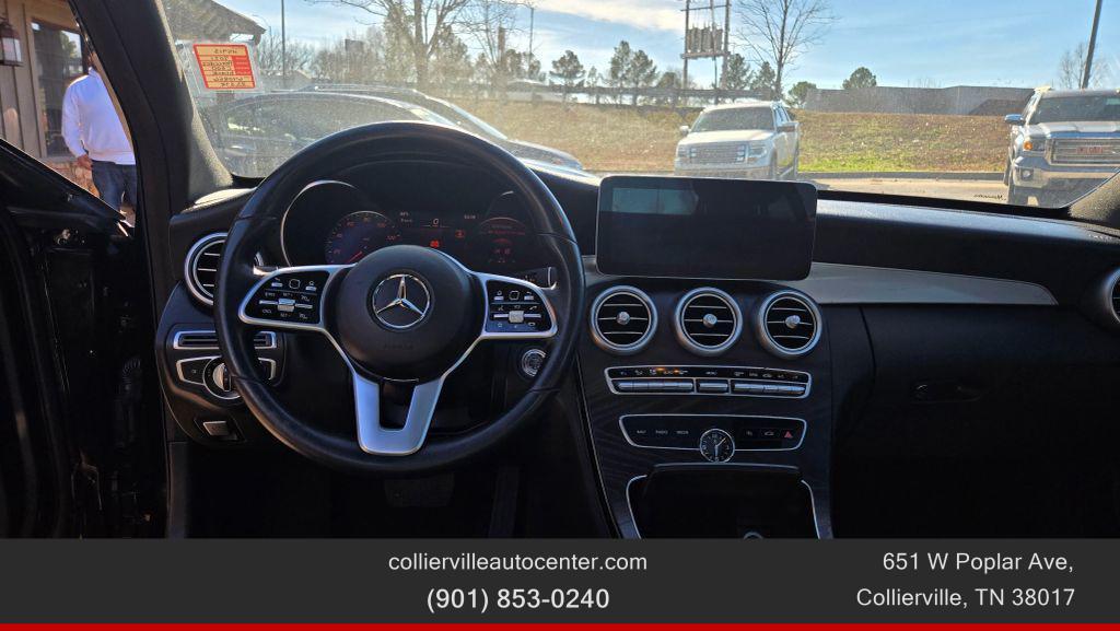 used 2021 Mercedes-Benz C-Class car, priced at $21,597