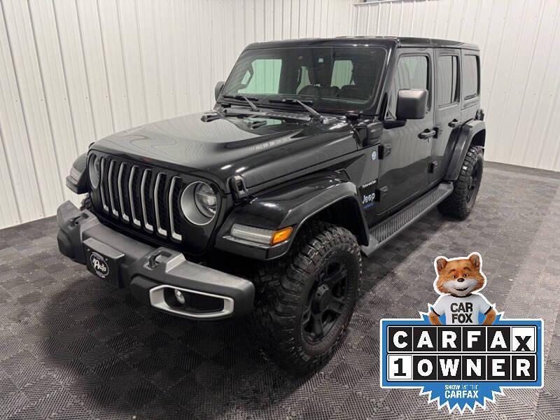 used 2021 Jeep Wrangler Unlimited 4xe car, priced at $24,454