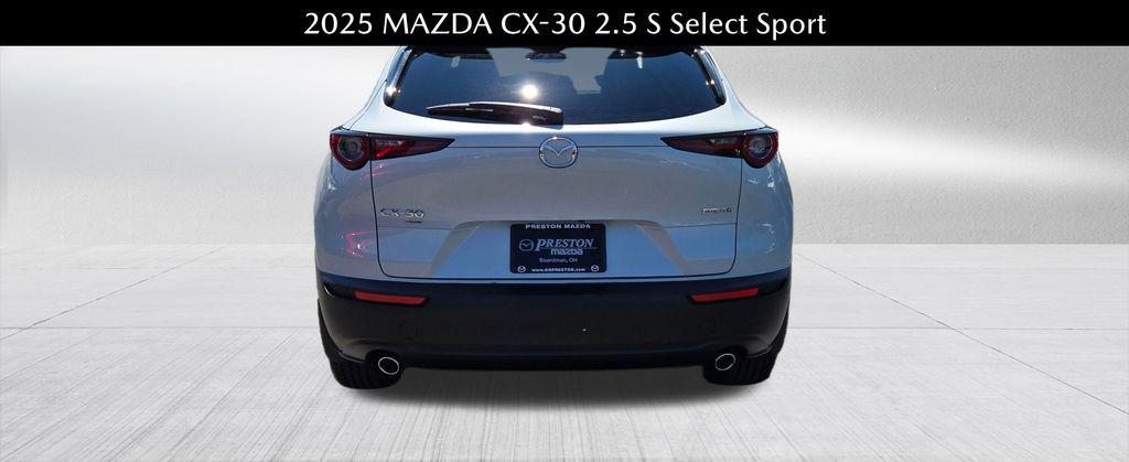 new 2025 Mazda CX-30 car, priced at $27,490
