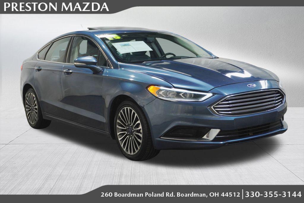 used 2018 Ford Fusion car, priced at $11,990