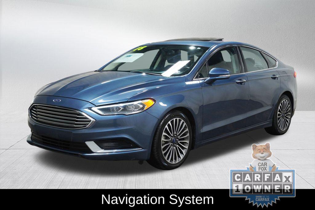 used 2018 Ford Fusion car, priced at $11,990