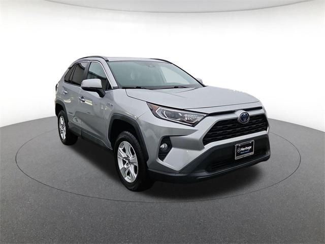 used 2021 Toyota RAV4 Hybrid car, priced at $25,500