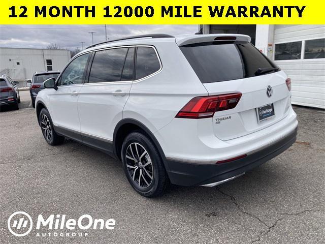 used 2021 Volkswagen Tiguan car, priced at $15,500