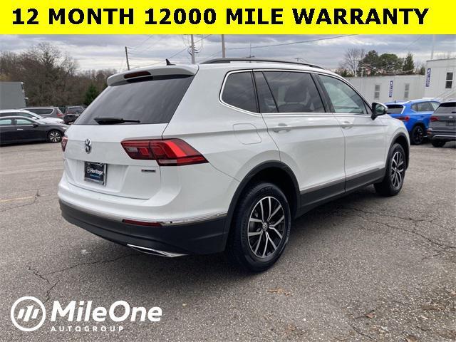 used 2021 Volkswagen Tiguan car, priced at $15,500