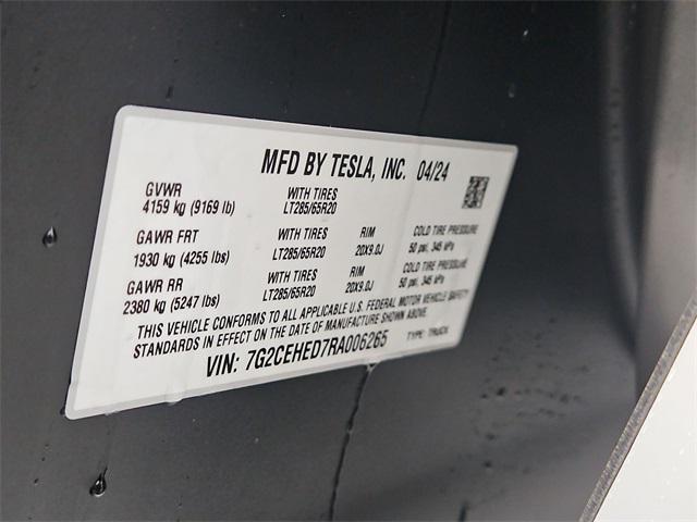 used 2024 Tesla Cybertruck car, priced at $76,000