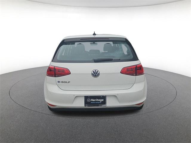 used 2016 Volkswagen e-Golf car, priced at $9,000