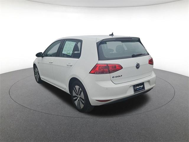 used 2016 Volkswagen e-Golf car, priced at $9,000