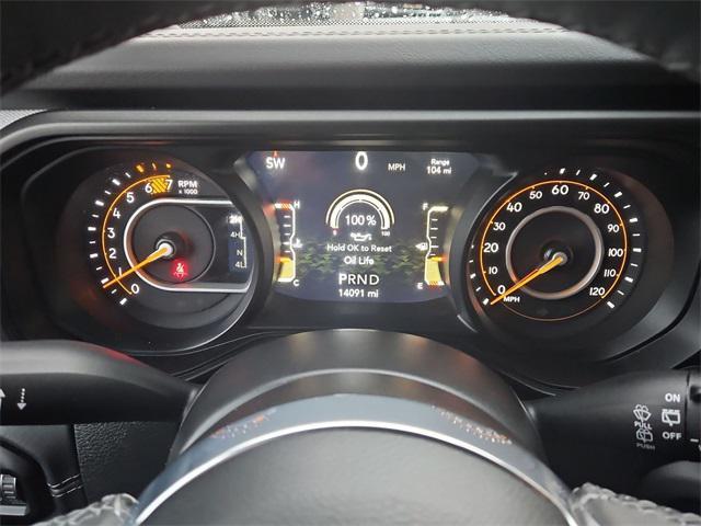 used 2025 Jeep Wrangler car, priced at $37,500