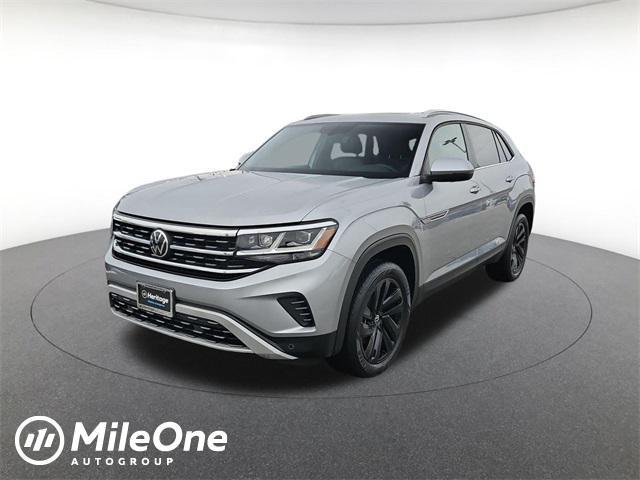 used 2022 Volkswagen Atlas Cross Sport car, priced at $24,900