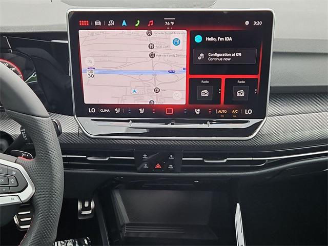 new 2025 Volkswagen Golf GTI car, priced at $38,676