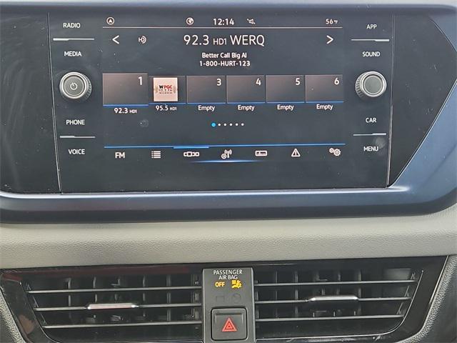 used 2023 Volkswagen Taos car, priced at $21,000