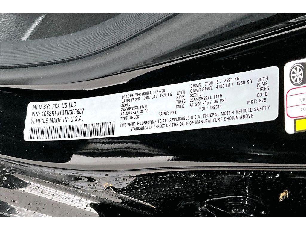 new 2026 Ram 1500 car, priced at $62,458