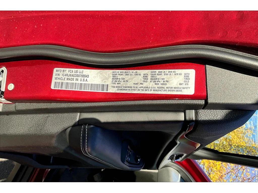 new 2025 Jeep Grand Cherokee L car, priced at $38,800