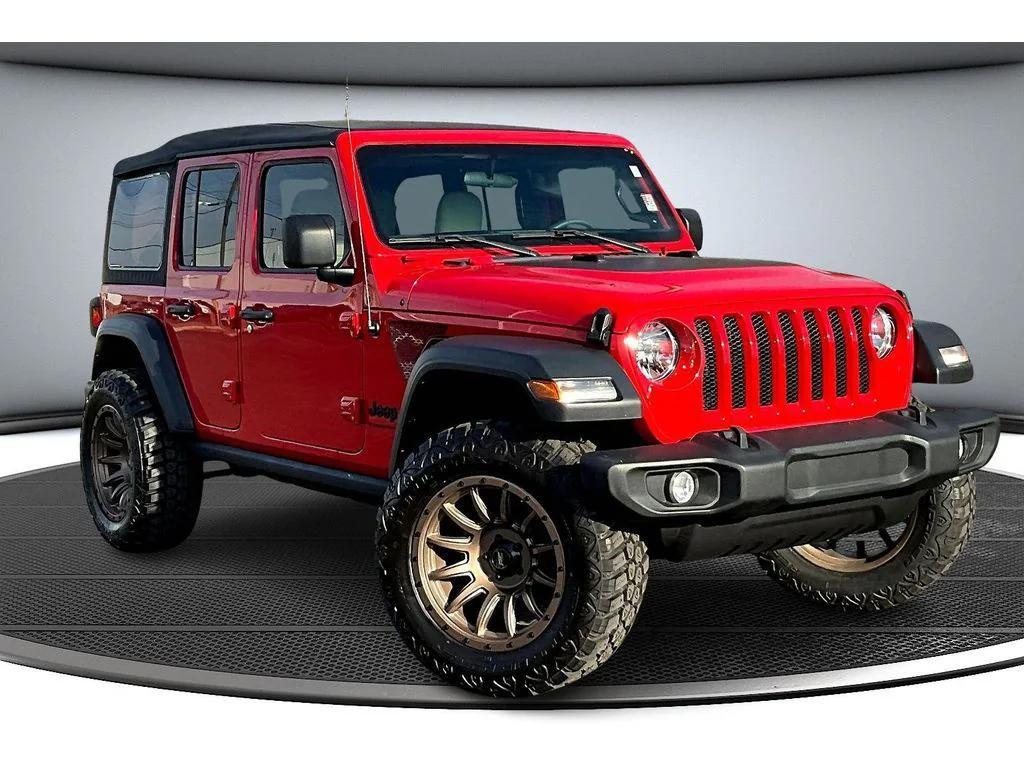 used 2023 Jeep Wrangler car, priced at $32,899