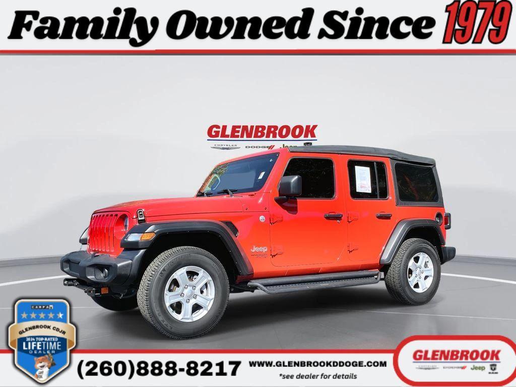used 2019 Jeep Wrangler Unlimited car, priced at $22,499