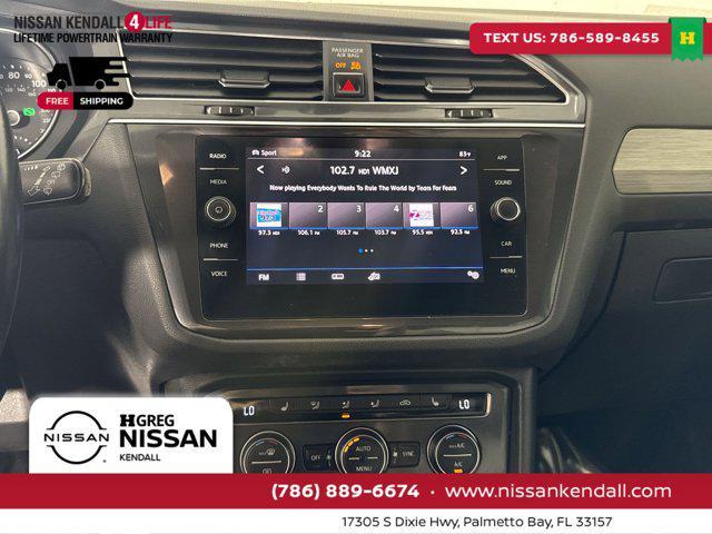 used 2018 Volkswagen Tiguan car, priced at $9,498