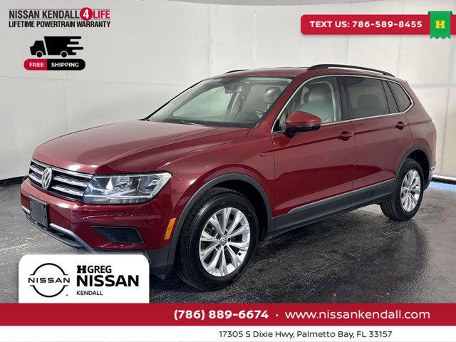 used 2018 Volkswagen Tiguan car, priced at $9,498