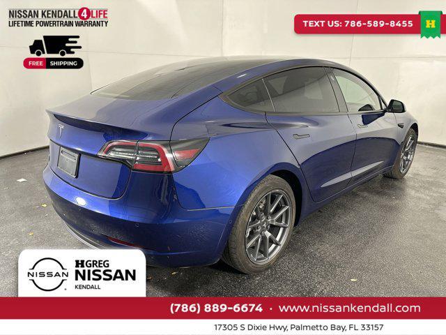 used 2021 Tesla Model 3 car, priced at $22,000