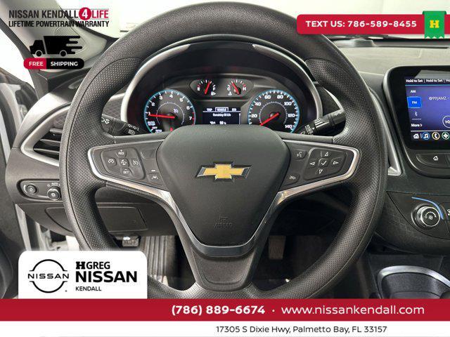 used 2021 Chevrolet Malibu car, priced at $13,341