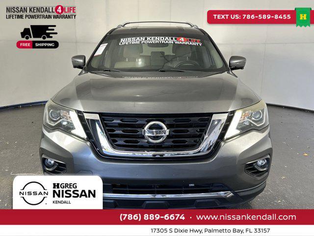 used 2018 Nissan Pathfinder car, priced at $11,998