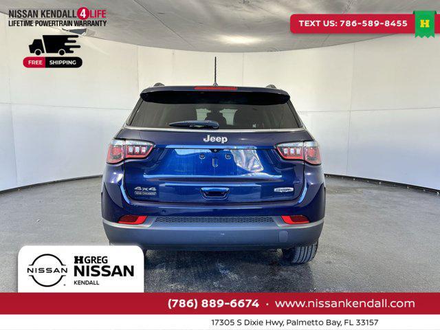 used 2018 Jeep Compass car, priced at $10,498