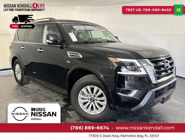used 2021 Nissan Armada car, priced at $21,498