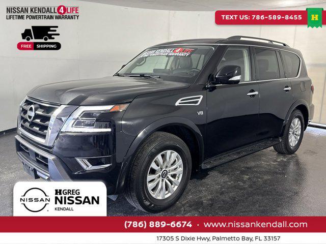 used 2021 Nissan Armada car, priced at $21,498