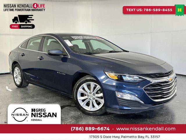 used 2022 Chevrolet Malibu car, priced at $10,498