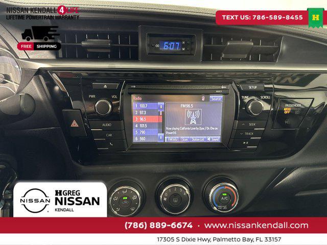 used 2016 Toyota Corolla car, priced at $9,998