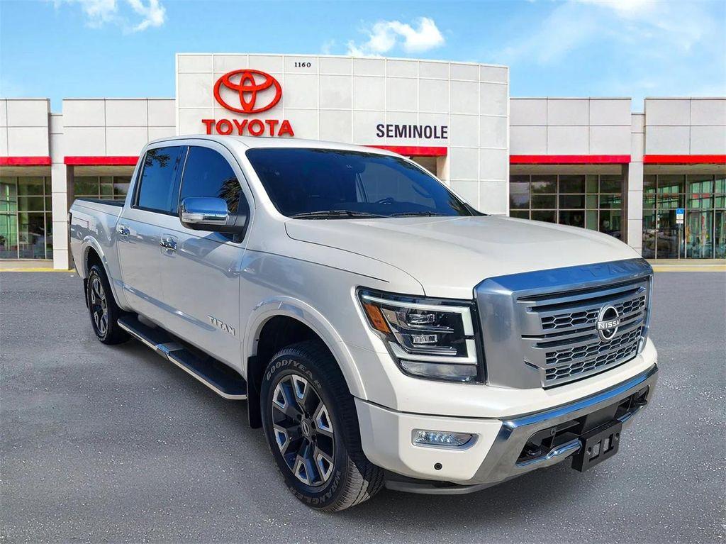 used 2024 Nissan Titan car, priced at $51,595
