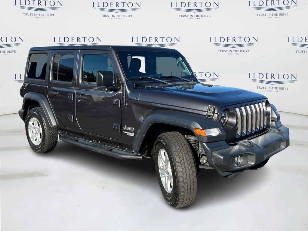 used 2018 Jeep Wrangler Unlimited car, priced at $18,090