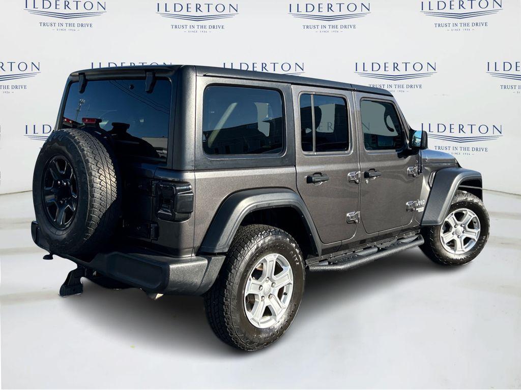 used 2018 Jeep Wrangler Unlimited car, priced at $18,090