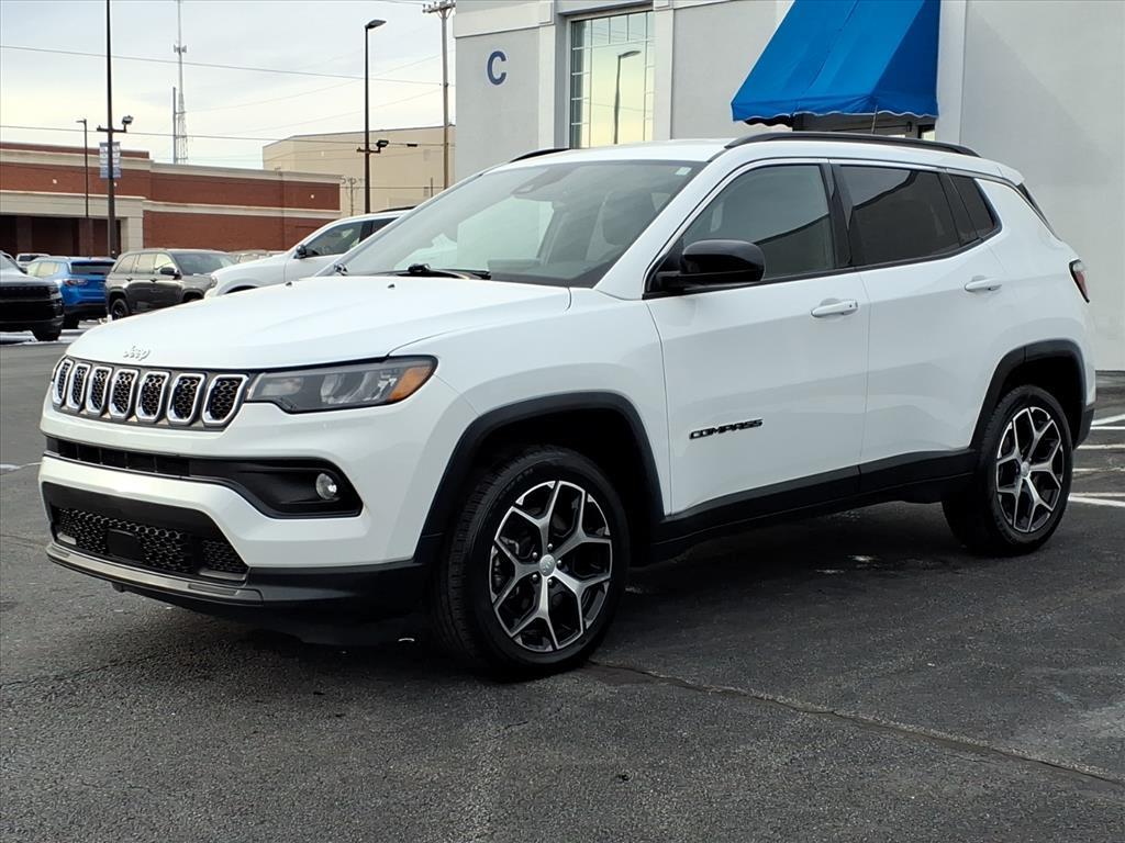 used 2024 Jeep Compass car, priced at $18,351