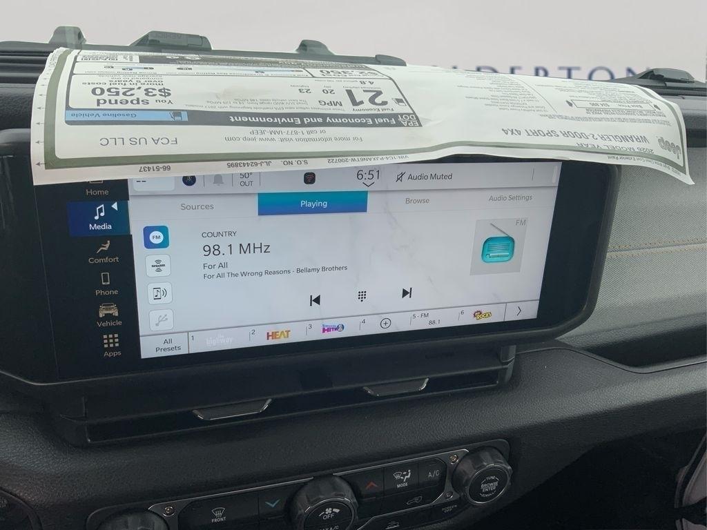 new 2026 Jeep Wrangler car, priced at $38,570