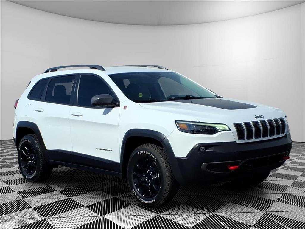 used 2021 Jeep Cherokee car, priced at $18,999