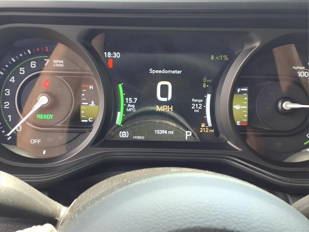 used 2025 Jeep Wrangler 4xe car, priced at $30,995