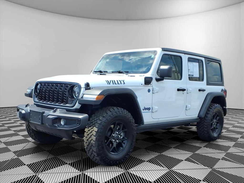 used 2025 Jeep Wrangler 4xe car, priced at $30,995