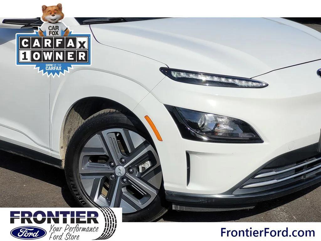 used 2023 Hyundai Kona EV car, priced at $16,884