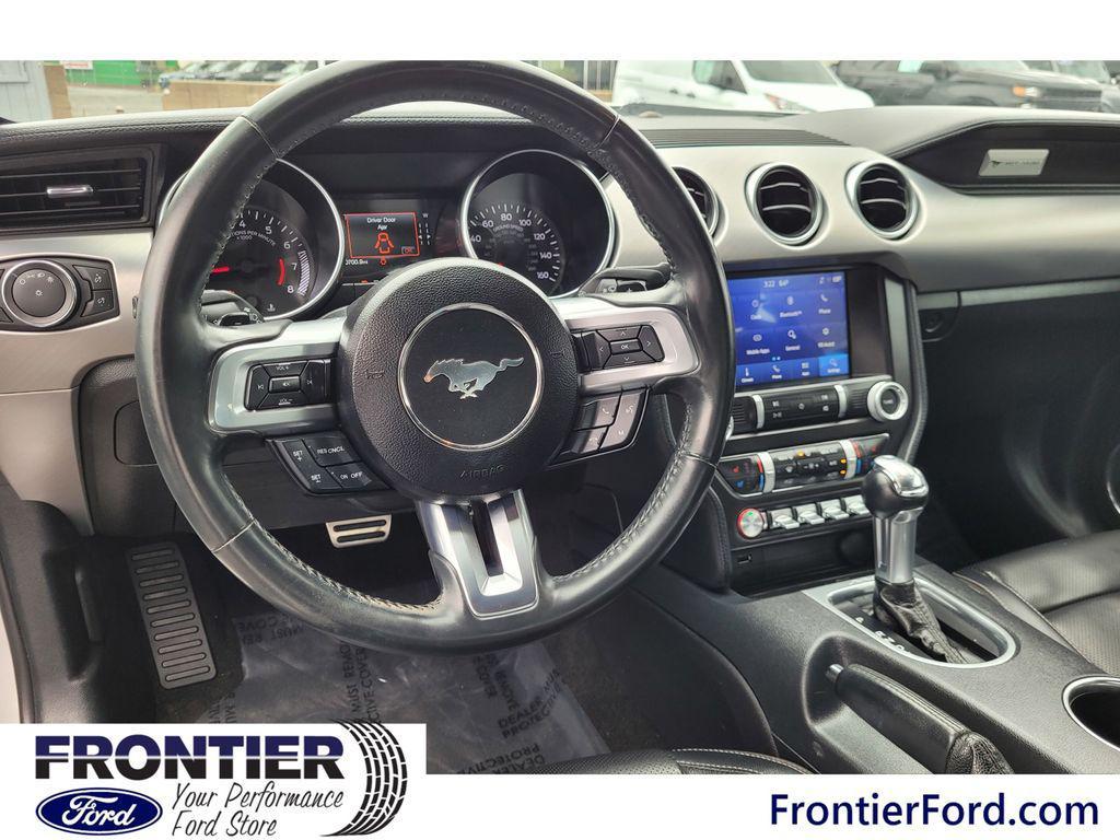 used 2021 Ford Mustang car, priced at $14,382