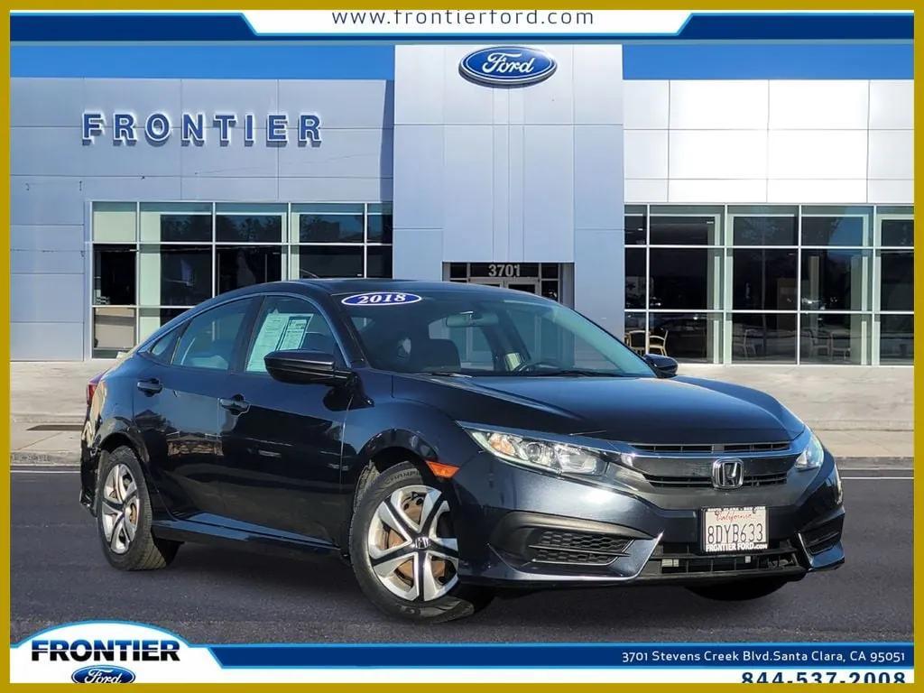 used 2018 Honda Civic car, priced at $13,999