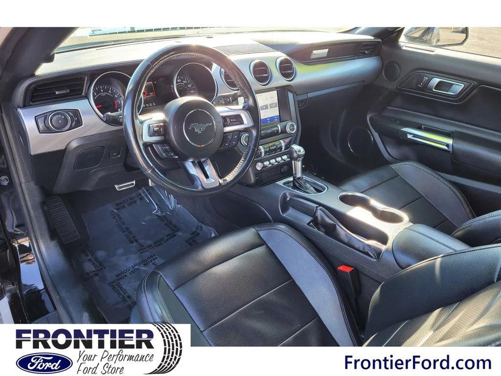 used 2022 Ford Mustang car, priced at $18,999