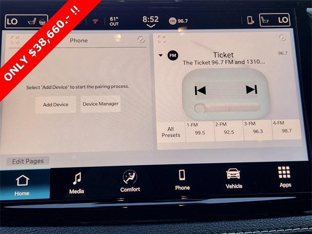 new 2026 Chrysler Pacifica car, priced at $38,660