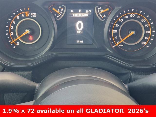 new 2026 Jeep Gladiator car, priced at $38,970