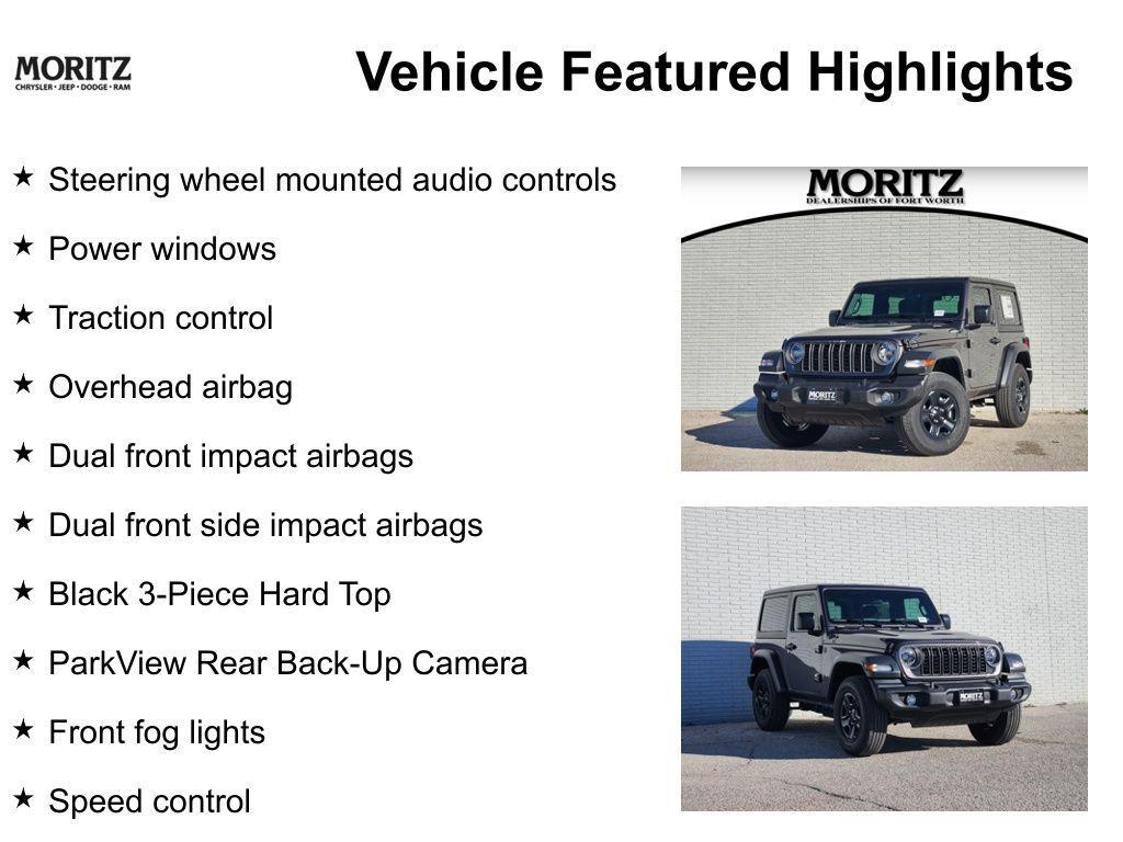 new 2026 Jeep Wrangler car, priced at $36,355