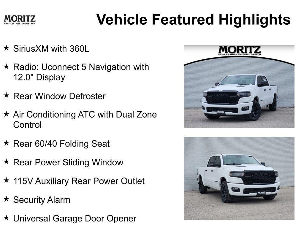 new 2026 Ram 1500 car, priced at $50,630