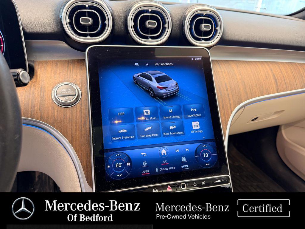 used 2023 Mercedes-Benz C-Class car, priced at $35,848