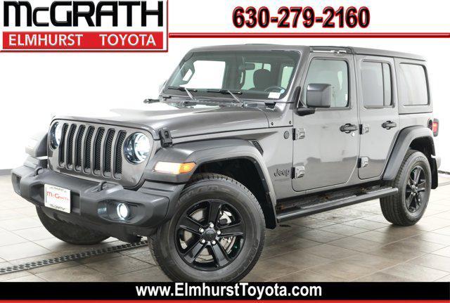 used 2022 Jeep Wrangler Unlimited car, priced at $27,898