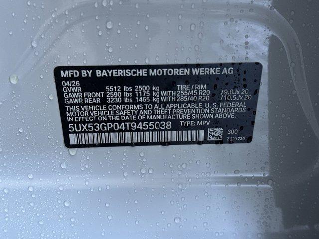 new 2026 BMW X3 car, priced at $61,780