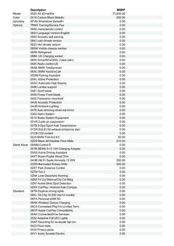 used 2025 BMW X5 PHEV car, priced at $71,447